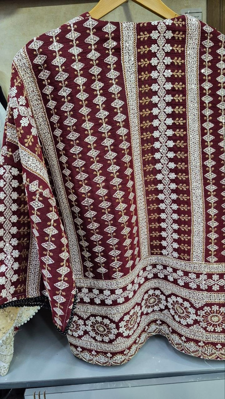 کت مجلسی گلدوزی فری سایز