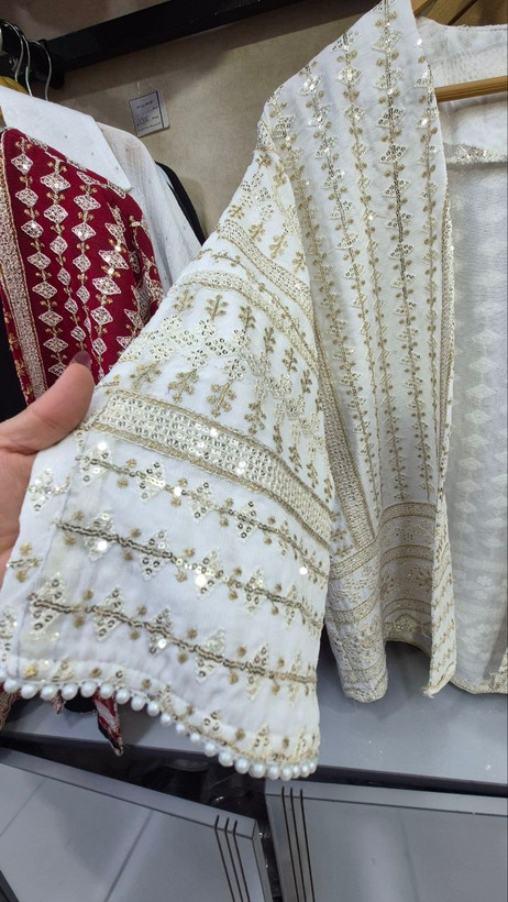 کت مجلسی گلدوزی فری سایز