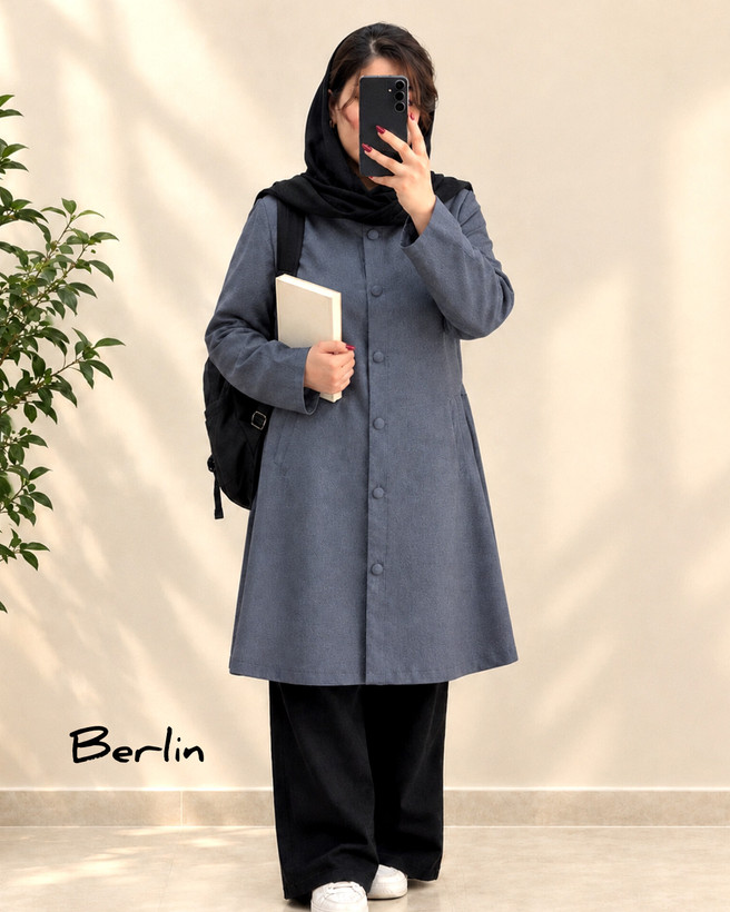 مانتو اداری دانشجویی کدMA1001