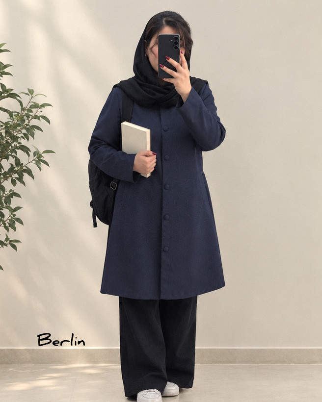 مانتو اداری دانشجویی کدMA1001